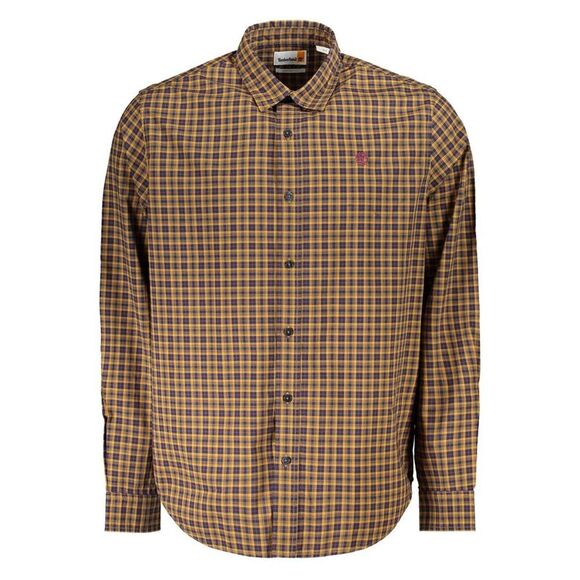 Timberland Blue Cotton Men's Men's Shirt